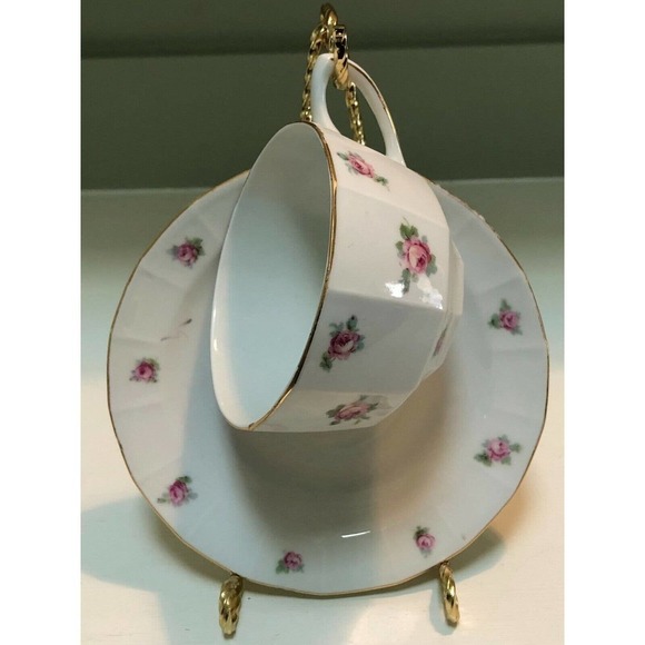 Geschutzt teacup and saucer made in Germany - Picture 1 of 7